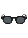 Thierry Lasry Marbled-effect Sunglasses In 101 Black