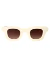 Thierry Lasry Hacktivity Square-frame Sunglasses In Neutral