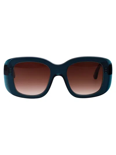 サングラス THIERRY LASRY Woman Sunglasses Green SWIMMY 3473 Thierry Lasry Sunglasses Swimmy 3473 In 3473 Green | ModeSens