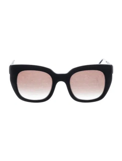 Pre-owned Thierry Lasry Swingy Cat-eye Sunglasses In Black