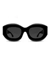 Thierry Lasry Trophy Sunglasses In Black