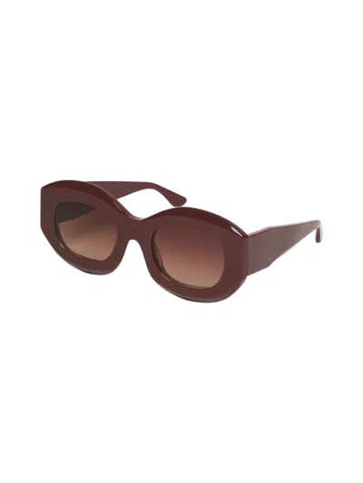 Thierry Lasry Trophy Sunglasses In Brown