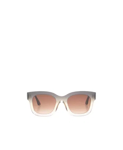 Thierry Lasry Unicorny Square-frame Sunglasses In Brown