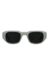 Thierry Lasry Victimy 079 Rectangle-frame Sunglasses In Neutral