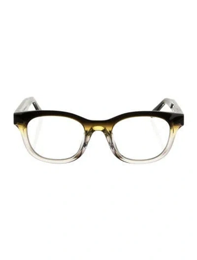 Pre-owned Thierry Lasry Wayfarer Eyeglasses In Black