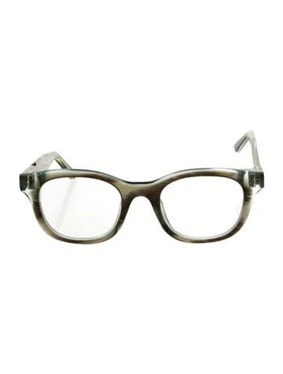Pre-owned Thierry Lasry Wayfarer Eyeglasses In Blue