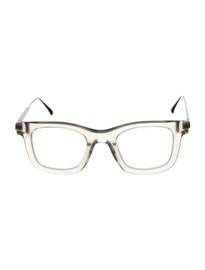 Pre-owned Thierry Lasry Wayfarer Eyeglasses In Transparent