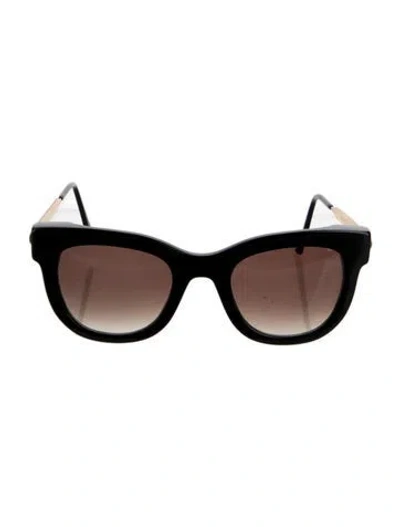 Pre-owned Thierry Lasry Wayfarer Gradient Sunglasses In Black