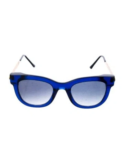 Pre-owned Thierry Lasry Wayfarer Gradient Sunglasses In Blue