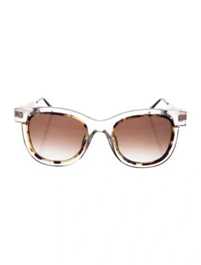 Pre-owned Thierry Lasry Wayfarer Gradient Sunglasses In Brown