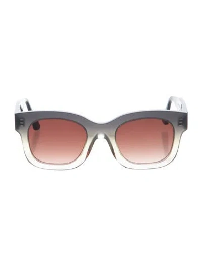 Pre-owned Thierry Lasry Wayfarer Gradient Sunglasses In Gray