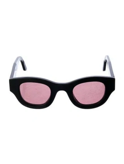 Pre-owned Thierry Lasry Wayfarer Tinted Sunglasses In Black