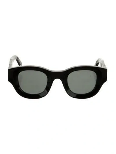 Pre-owned Thierry Lasry Wayfarer Tinted Sunglasses In Black