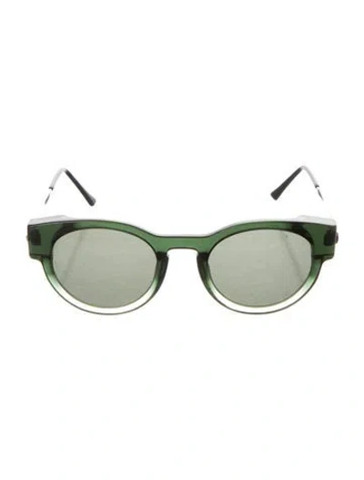 Pre-owned Thierry Lasry Wayfarer Tinted Sunglasses In Blue