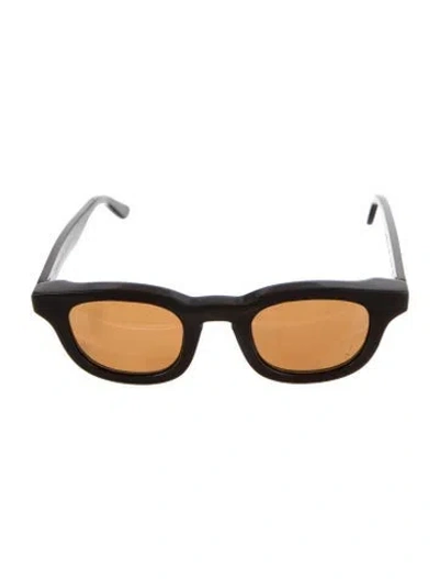 Pre-owned Thierry Lasry Wayfarer Tinted Sunglasses In Brown