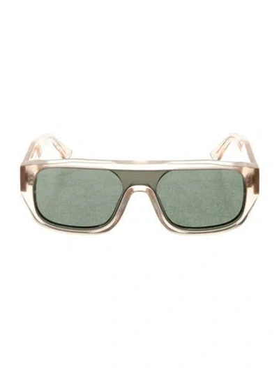 Pre-owned Thierry Lasry Wayfarer Tinted Sunglasses In Neutral