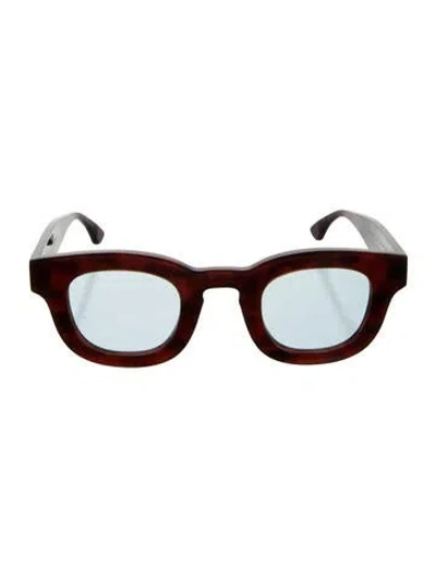 Pre-owned Thierry Lasry Wayfarer Tinted Sunglasses In Red