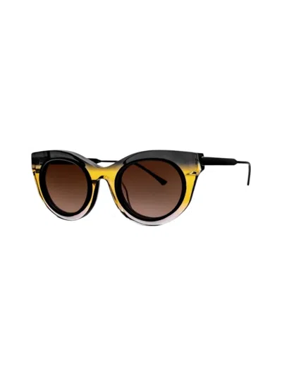 Thierry Lasry Witnessy Sunglasses In Black