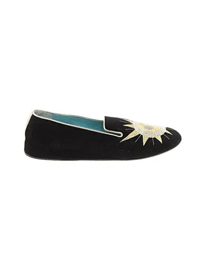 Pre-owned Thierry Rabotin Flats In Black