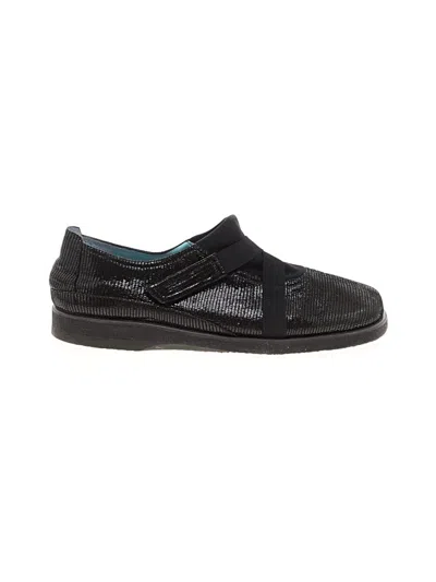 Pre-owned Thierry Rabotin Flats In Black