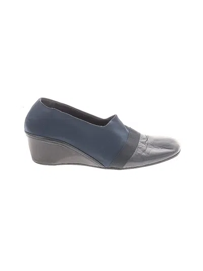 Pre-owned Thierry Rabotin Flats In Blue
