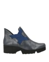 Thierry Rabotin Woman Ankle Boots Midnight Blue Size 8 Leather