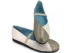 Thierry Rabotin Women's Argentina Mary-jane In Beige Bronze In Blue