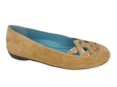 Thierry Rabotin Women's Ginny Ballet Flats In Camel In Brown