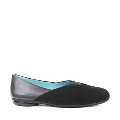 Thierry Rabotin Women's Gracie Flats In Black/white