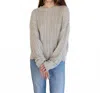 Things Between Casey Sweater In Light Grey In Gray