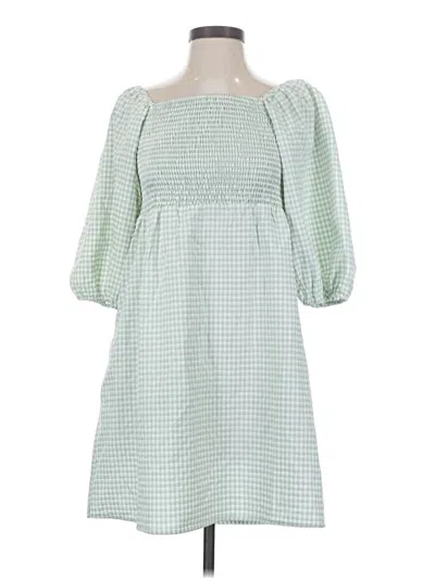 Pre-owned Things Between Casual Dress In Green