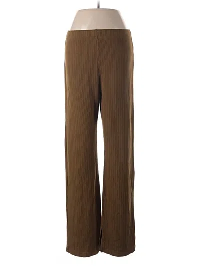 Pre-owned Things Between Casual Pants In Brown