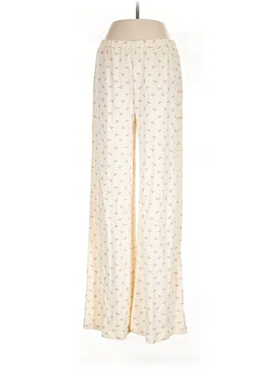 Pre-owned Things Between Casual Pants In Ivory