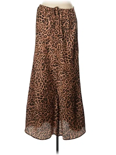 Pre-owned Things Between Casual Skirt In Brown