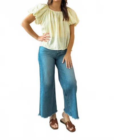 Things Between Christine Top In Yellow