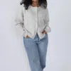 Things Between Hayes Soft Knit Buttoned Cardigan In Grey In Grey