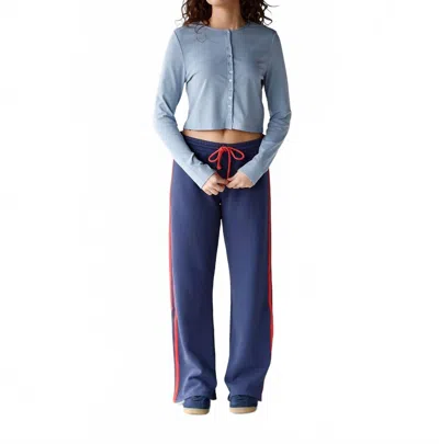 Things Between Lightweight Button-down Cardigan In Light Blue