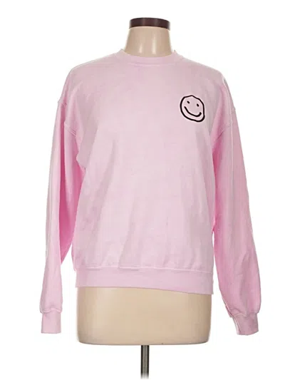 Pre-owned Things Between Sweatshirt In Pink