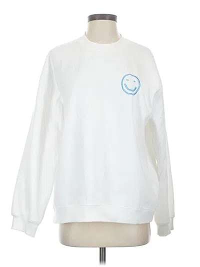 Pre-owned Things Between Sweatshirt In White