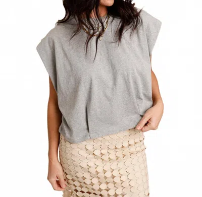 Things Between Women's Nights Like This Muscle Tee In Grey In Gray