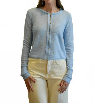 Things Between Zoe Cardigan In Light Blue