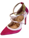 THINGS II COME JACKIEE WOMENS LEAH FAUX SUEDE PUMPS