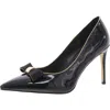 Things Ii Come T2csohosy Womens Bow Manmade Pumps In Black
