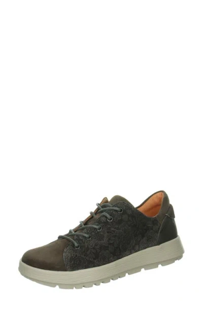 Think ! Comoda Leather Sneaker In Multi