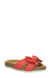 Think ! Crissi Bow Slide Sandal In Multi