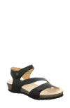 Think ! Dumia Ankle Strap Sandal In Black