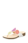 Think ! Julia Circles Flip Flop In Multi