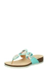 Think ! Julia Circles Flip Flop In Multi