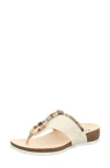 Think ! Julia Rope Flip Flop In Neutral
