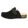 Think Julia Velcro Clog In Black In Black